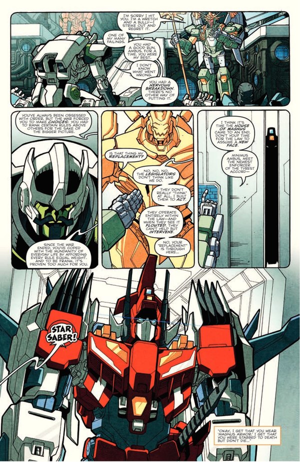 Transformers More Than Meets The Eye 19 Comic Book Preview   The Legendary STAR SABER Image  (8 of 9)